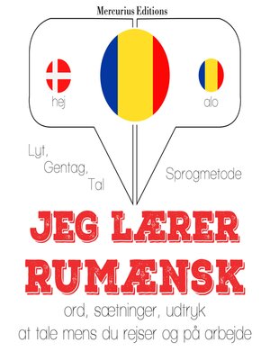 cover image of Jeg lærer rumænsk
